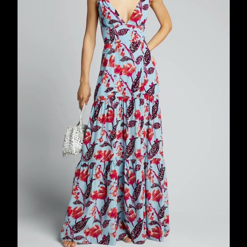 A.L.C. Rae Floral Maxi Dress
